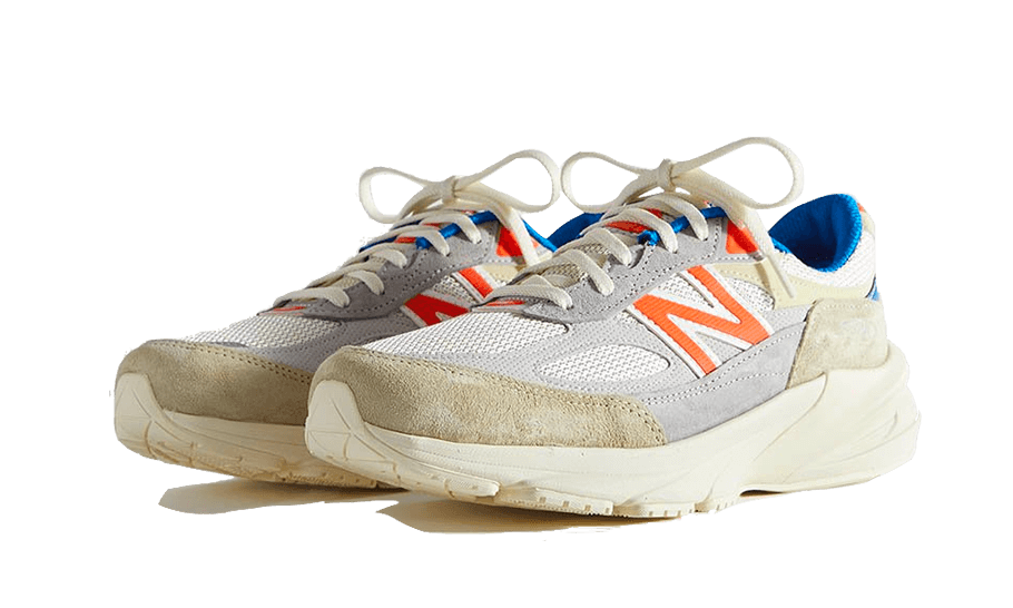 Overkicks - New Balance 990v6 MiUSA Ronnie Fieg Madison Square Garden Sandrift (NBU990KN6) - vista trasera