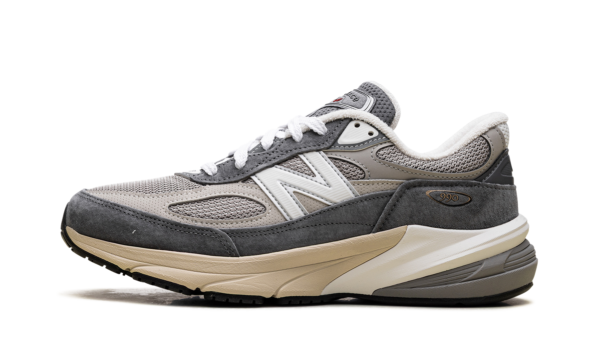Overkicks - New Balance 990v6 MiUSA Teddy Santis Castlerock Moonrock (U990GR6) - vista lateral