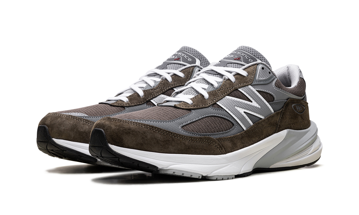 Overkicks - New Balance 990v6 MiUSA True Camo White (U990OG6) - vista trasera