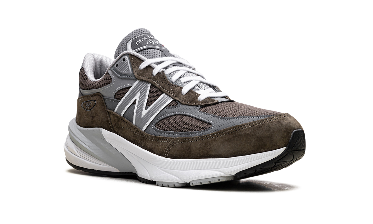 Overkicks - New Balance 990v6 MiUSA True Camo White (U990OG6) - detalle lateral interior