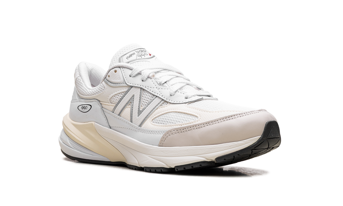 Overkicks - New Balance 990v6 MiUSA White Sea Salt (U990GB6) - detalle lateral interior