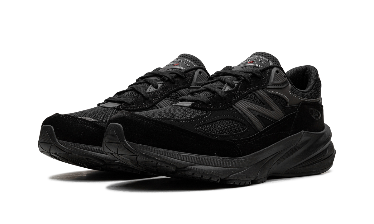 Overkicks - New Balance 990v6 Triple Black (U990BB6) - vista trasera