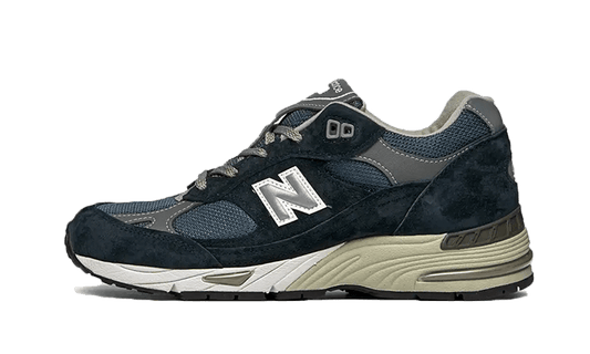 Overkicks - New Balance 991 Kith Navy (M991NV) - vista lateral