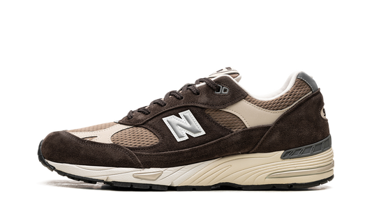 Overkicks - New Balance 991 MiUK Finale Pack Delicioso (M991BGC) - vista lateral
