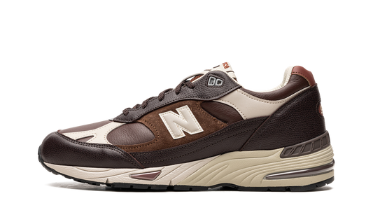 Overkicks - New Balance 991 MiUK French Roast (M991GBI) - vista lateral