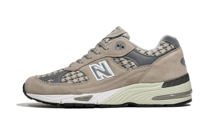 Overkicks - New Balance 991 MiUK Harris Tweed (M991HT) - vista lateral
