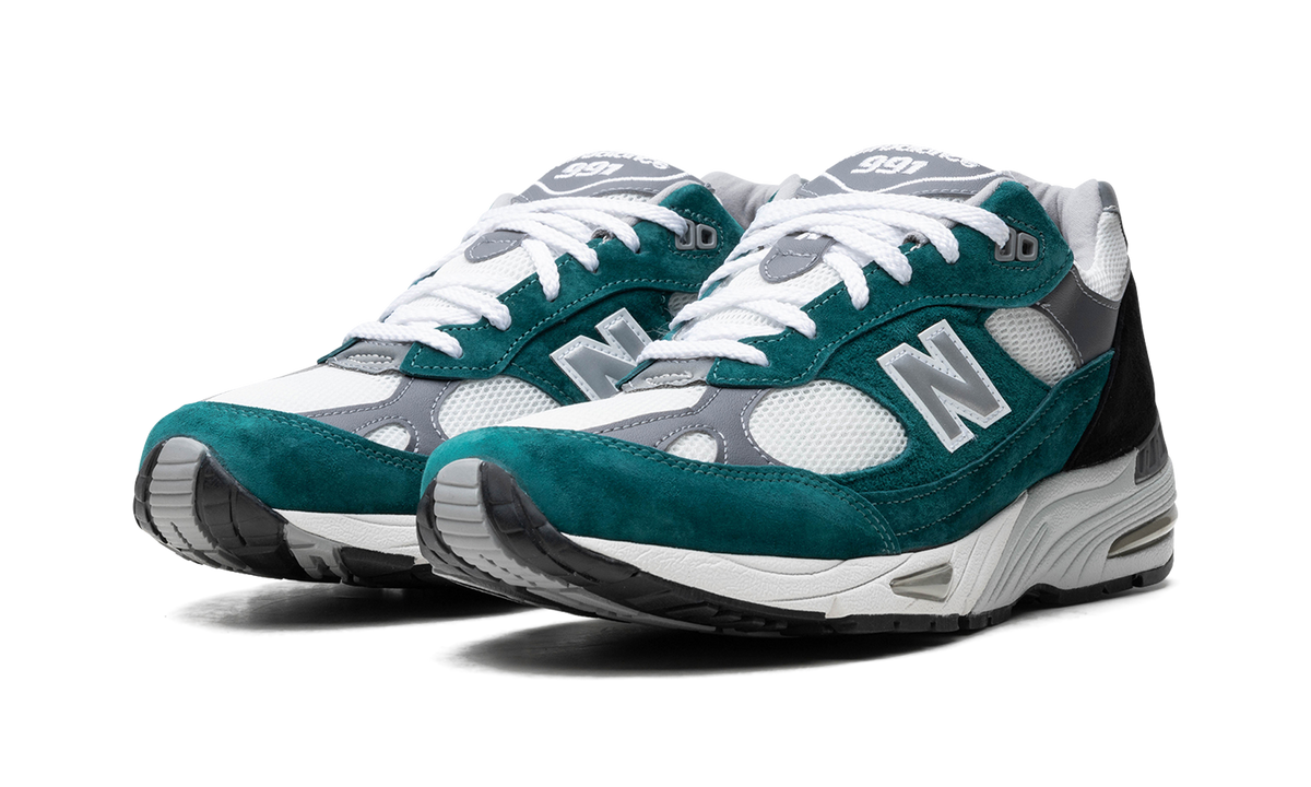 Overkicks - New Balance 991 MiUK Pacific (M991TLK) - vista trasera
