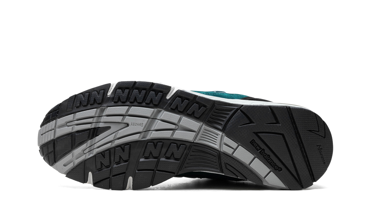 Overkicks - New Balance 991 MiUK Pacific (M991TLK) - vista superior