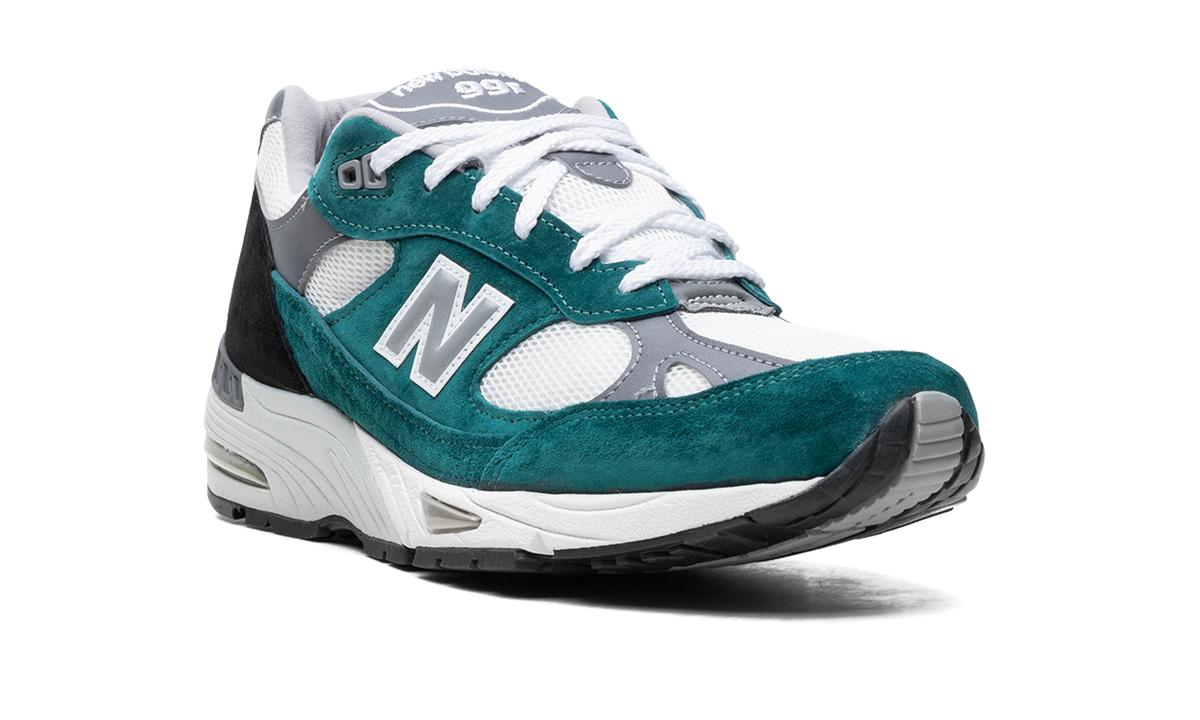 Overkicks - New Balance 991 MiUK Pacific (M991TLK) - detalle lateral interior