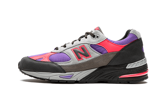 Overkicks - New Balance 991 MiUK Palace Purple (M991PLE) - vista lateral