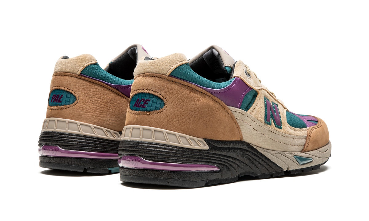 Overkicks - New Balance 991 MiUK Palace Teal (M991PAL) - par completo