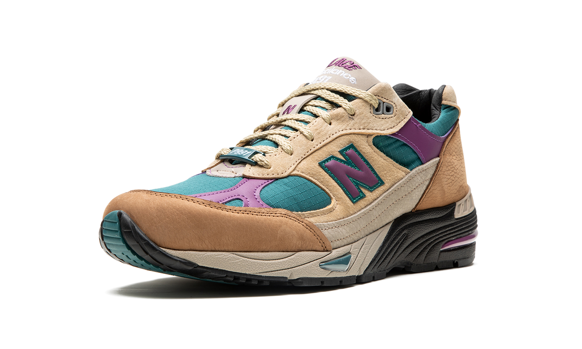 Overkicks - New Balance 991 MiUK Palace Teal (M991PAL) - detalle suela