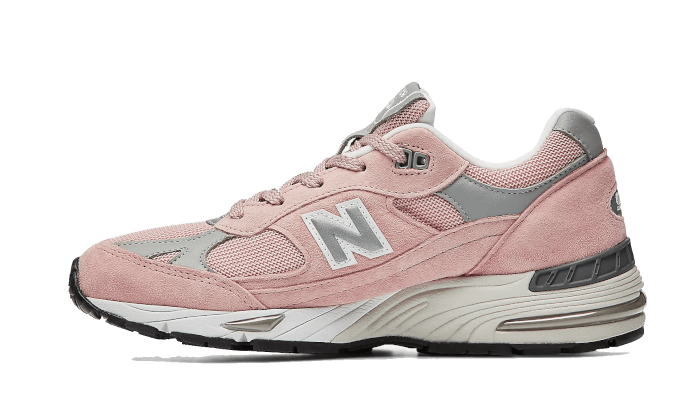 Overkicks - New Balance 991 MiUK Pink (M991PNK) - vista lateral