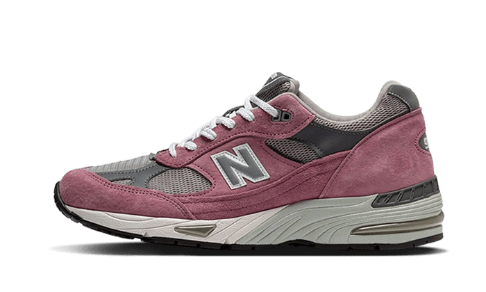 Overkicks - New Balance 991 MiUK Rose Pink (M991PGG) - vista lateral