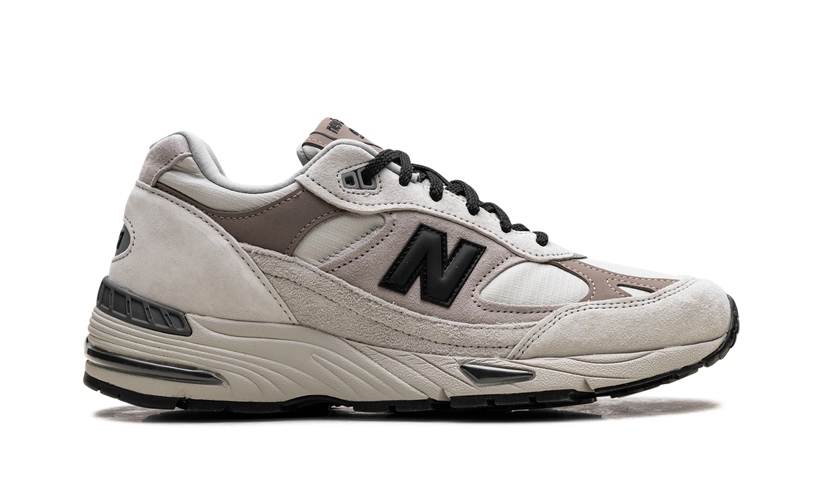 Overkicks - New Balance 991v1 MiUK Urban Winter Pack White (M991WIN) - detalle talón