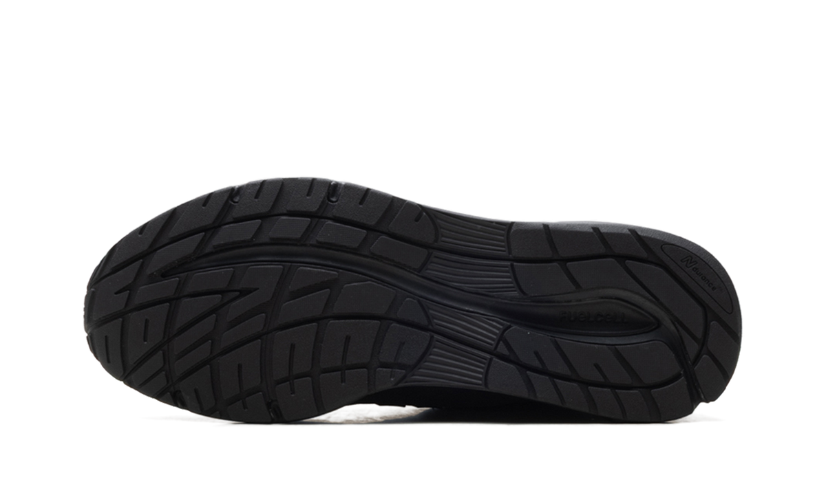 Overkicks - New Balance 991v2 MiUK Dover Street Market Triple Black (U991DS2) - vista superior