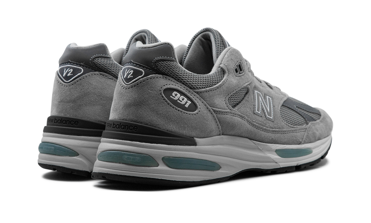 Overkicks - New Balance 991v2 MiUK Rock Ridge Grey (U991GL2) - par completo