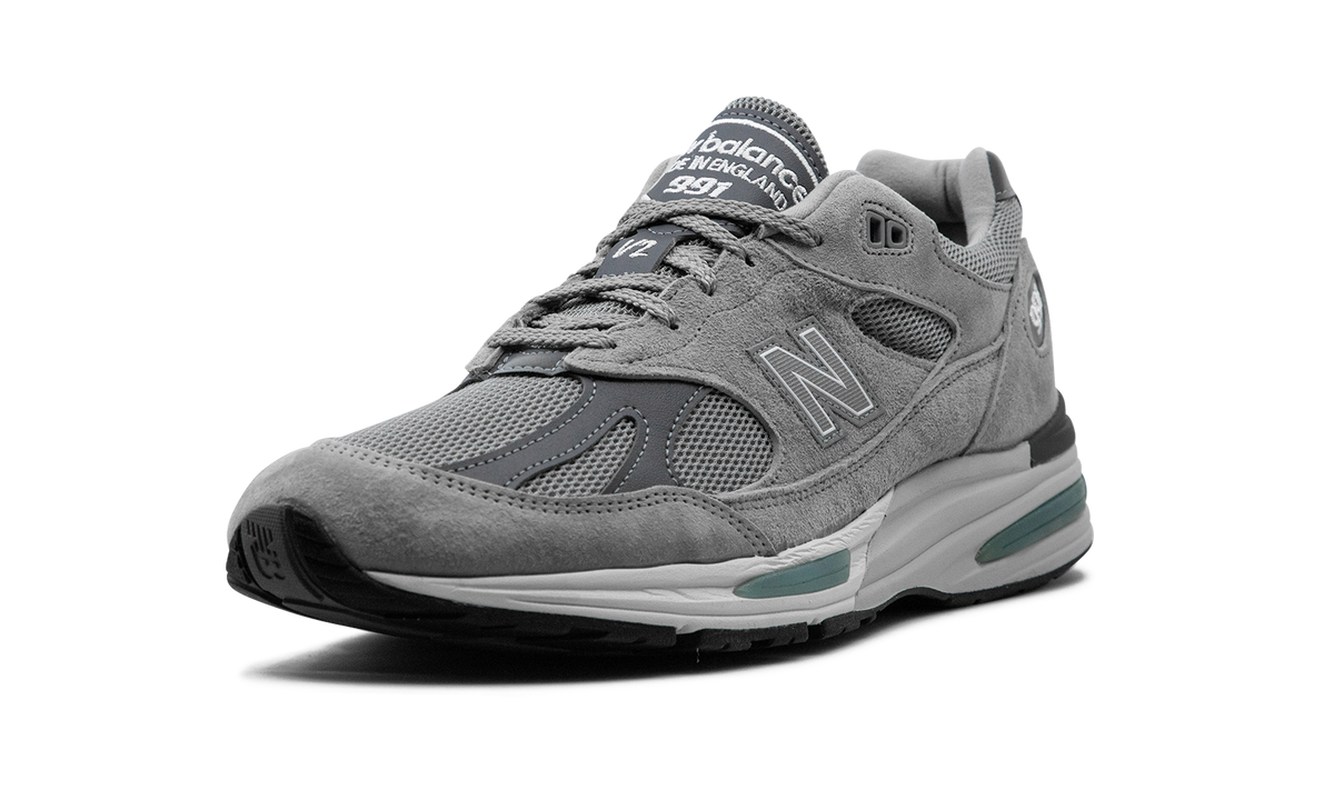 Overkicks - New Balance 991v2 MiUK Rock Ridge Grey (U991GL2) - detalle suela