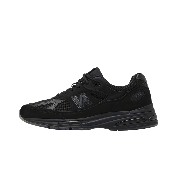 Overkicks - New Balance 991v2 MiUK Stone Island Ghost Pack Black (U991SK2) - vista lateral