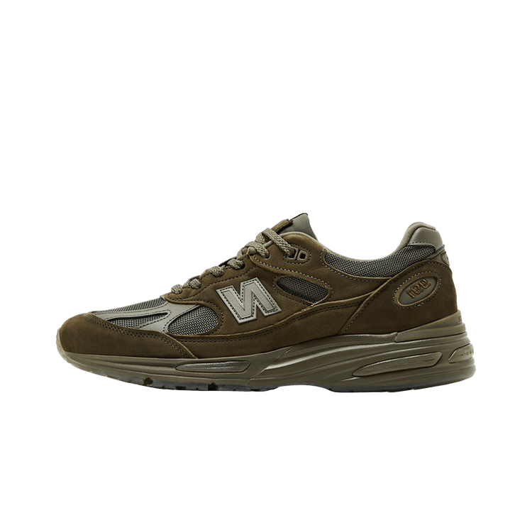 Overkicks - New Balance 991v2 MiUK Stone Island Ghost Pack Green (U991SC2) - vista lateral