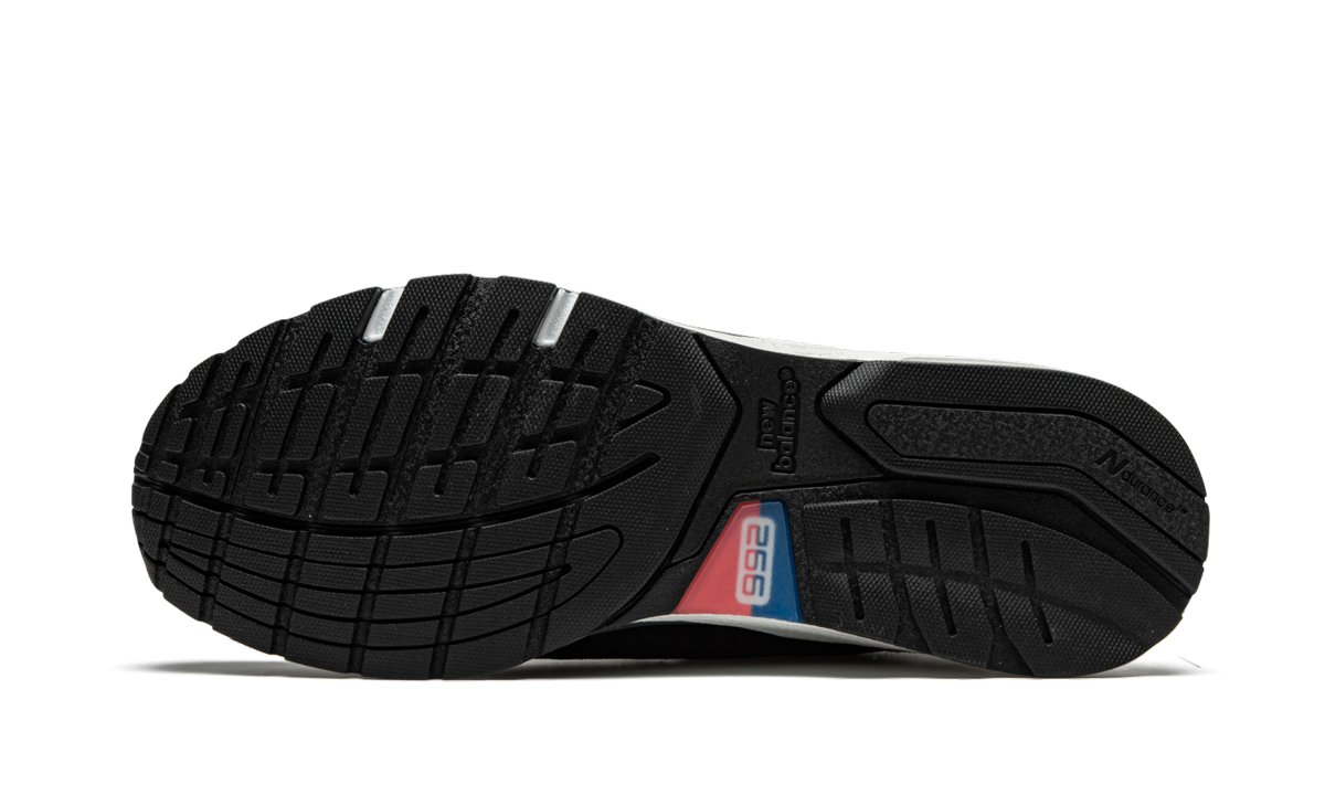Overkicks - New Balance 992 Black Grey (MiUSA) (M992BL) - vista superior