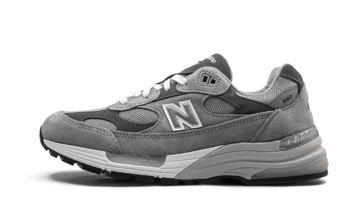 Overkicks - New Balance 992 Grey (M992GR) - vista lateral