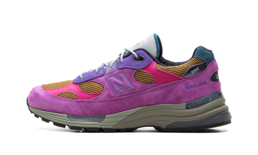 Overkicks - New Balance 992 MiUSA Action Bronson Digitalis Purpurea (U992AC1) - vista lateral