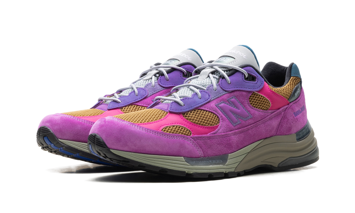 Overkicks - New Balance 992 MiUSA Action Bronson Digitalis Purpurea (U992AC1) - vista trasera