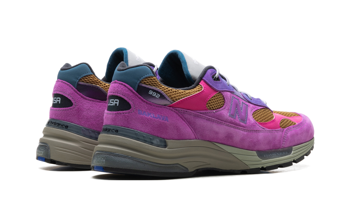 Overkicks - New Balance 992 MiUSA Action Bronson Digitalis Purpurea (U992AC1) - par completo