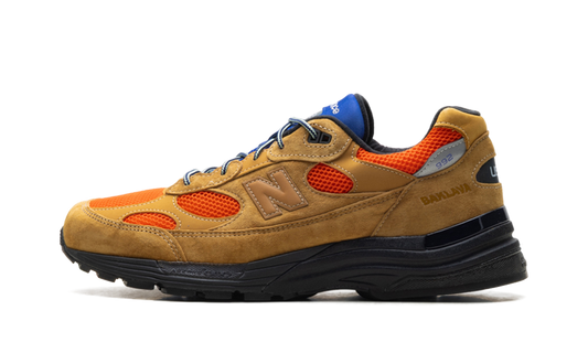 Overkicks - New Balance 992 MiUSA Action Bronson Tiger Eye (U992AB1) - vista lateral