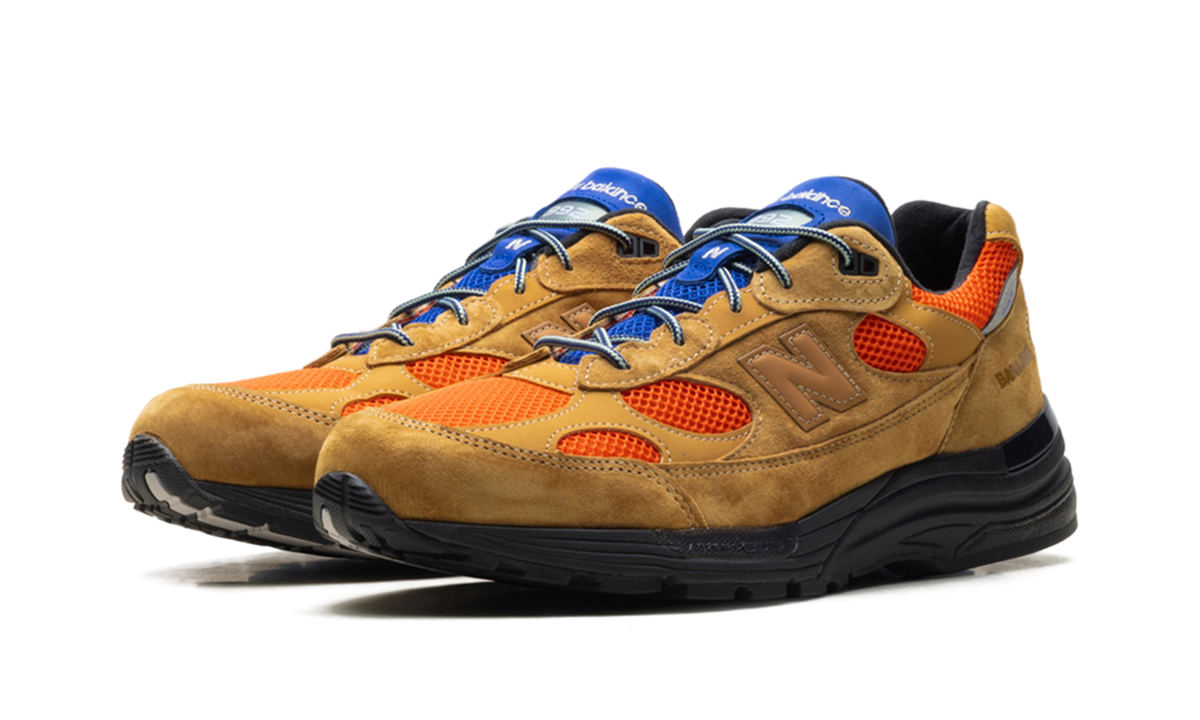 Overkicks - New Balance 992 MiUSA Action Bronson Tiger Eye (U992AB1) - vista trasera