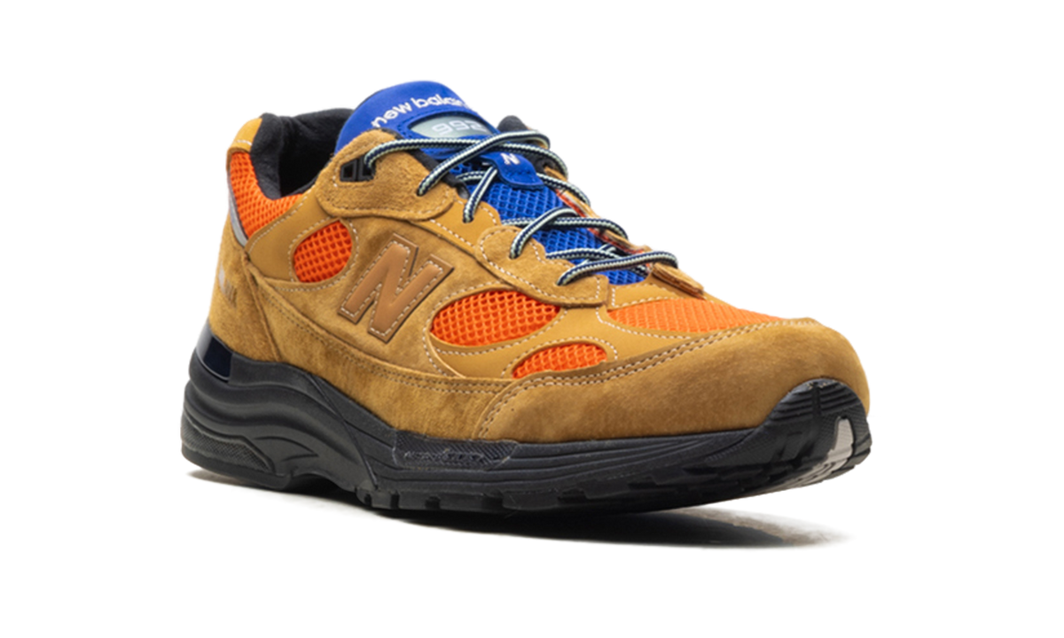 Overkicks - New Balance 992 MiUSA Action Bronson Tiger Eye (U992AB1) - detalle lateral interior