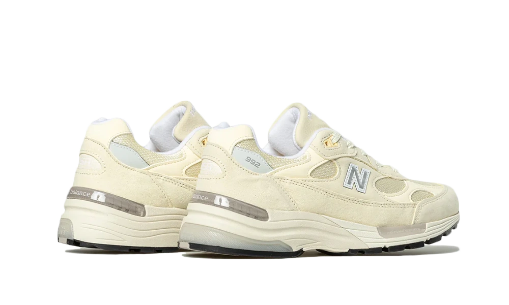 Overkicks - New Balance 992 MiUSA Calcium (U992MC) - vista trasera