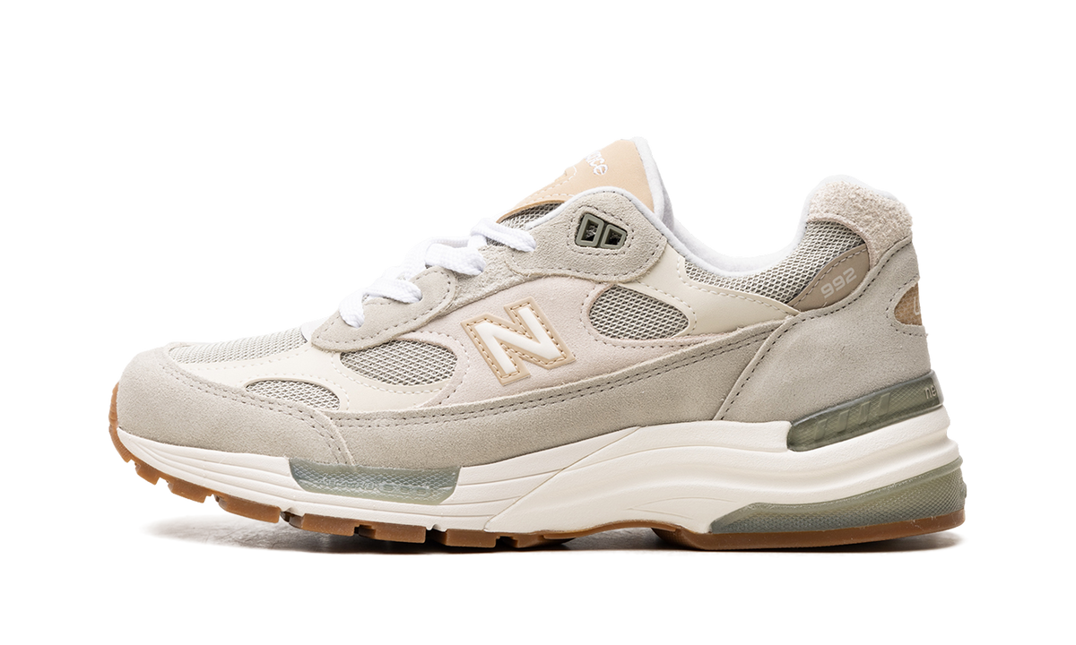 Overkicks - New Balance 992 MiUSA Olivine (U992720) - vista lateral