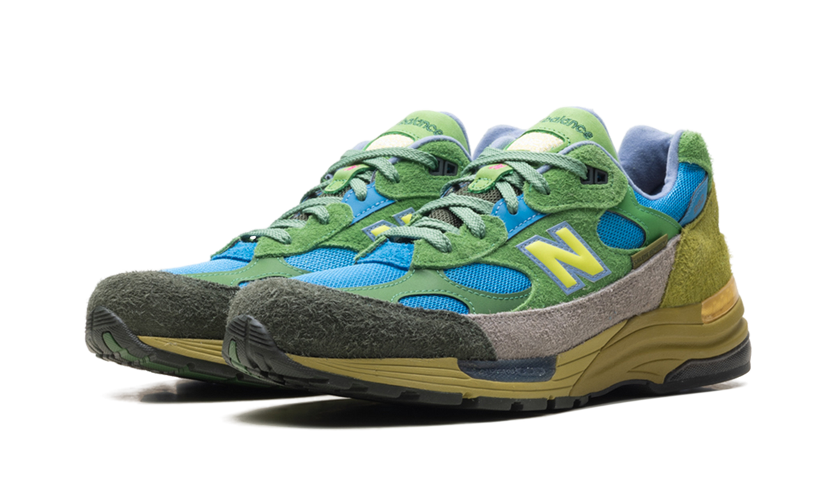 Overkicks - New Balance 992 MiUSA Salehe Bembury Calm Be The Crater (U992SB) - vista trasera