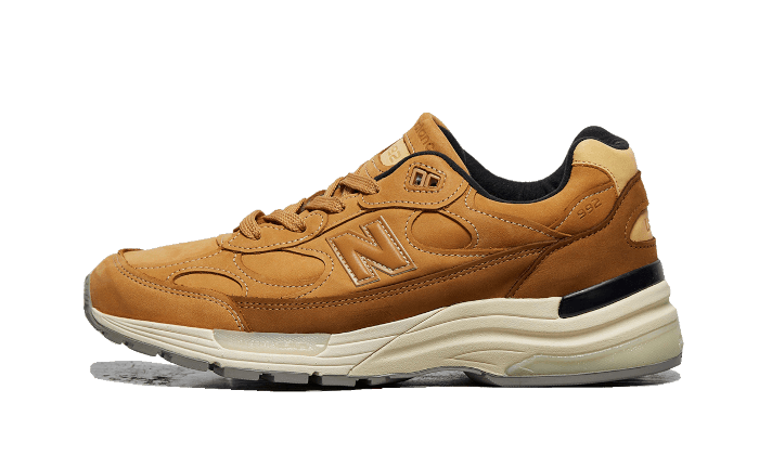 Overkicks - New Balance 992 MiUSA Wheat (M992LX) - vista lateral