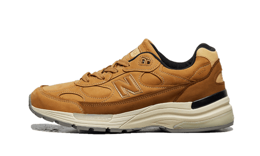 Overkicks - New Balance 992 MiUSA Wheat (M992LX) - vista lateral