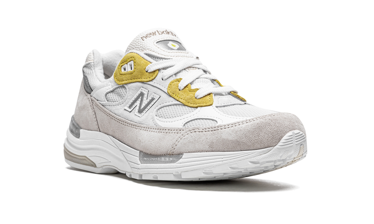 Overkicks - New Balance 992 PaperBoy Fried Egg (M992PB1) - detalle lateral interior