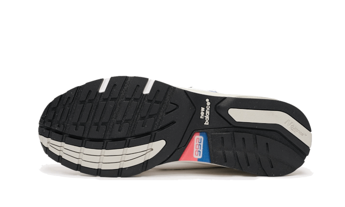 Overkicks - New Balance 992 White Navy (M992EC) - detalle suela