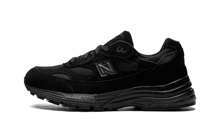 Overkicks - New Balance 992 Yellow Grey (M992BB) - vista lateral