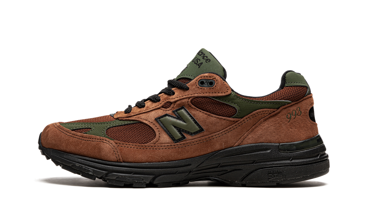 Overkicks - New Balance 993 Aime Leon Dore Brown (MR993ALD) - vista lateral