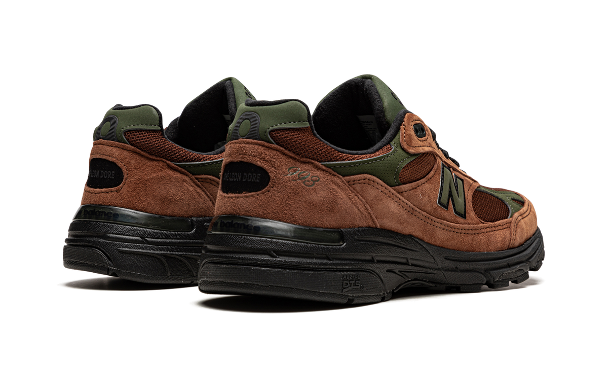 Overkicks - New Balance 993 Aime Leon Dore Brown (MR993ALD) - par completo