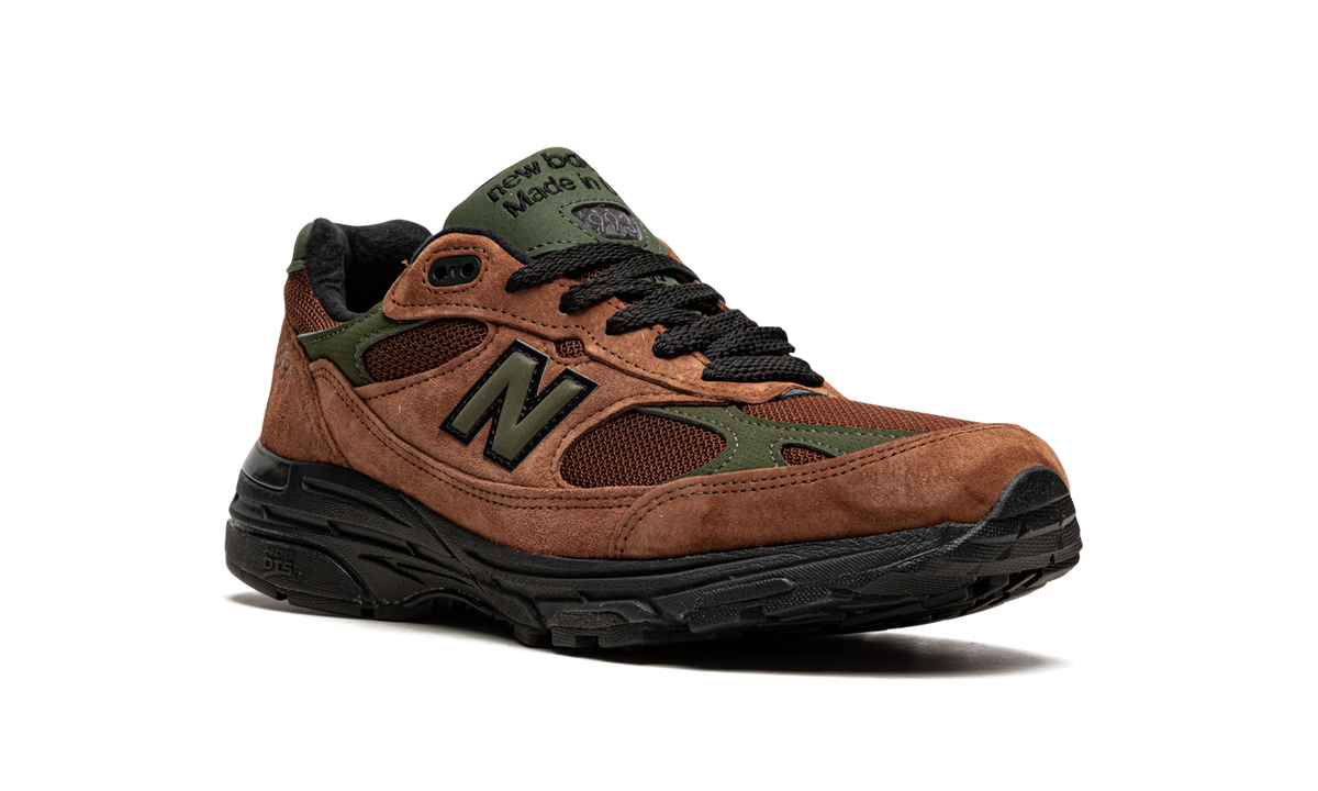 Overkicks - New Balance 993 Aime Leon Dore Brown (MR993ALD) - detalle lateral interior