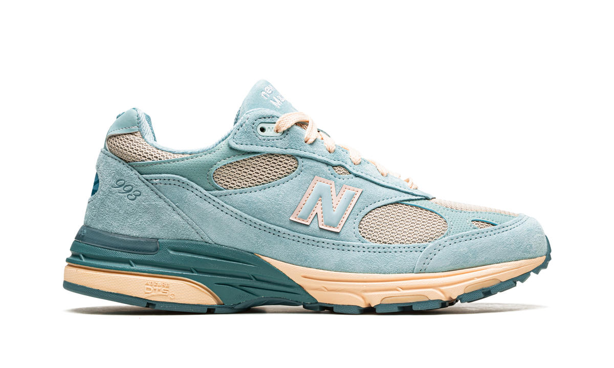 Overkicks - New Balance 993 Joe Freshgoods Performance Art Arctic Blue (MR993JF1) - detalle talón
