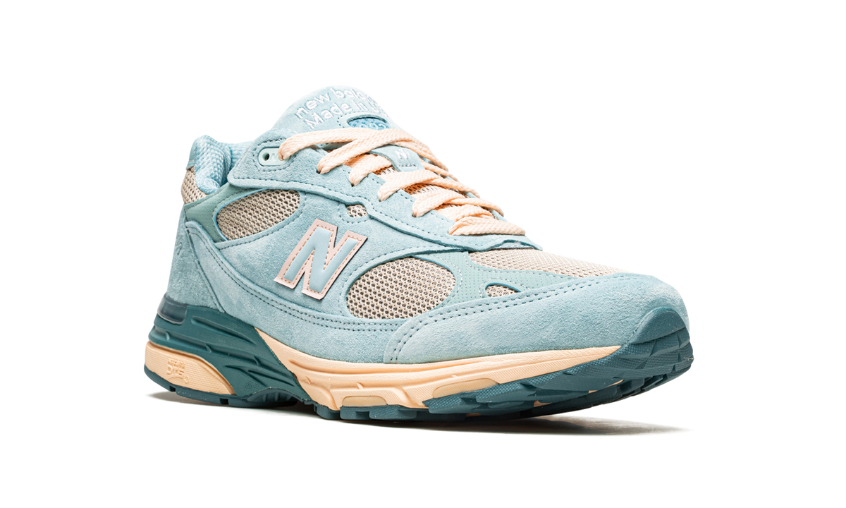 Overkicks - New Balance 993 Joe Freshgoods Performance Art Arctic Blue (MR993JF1) - detalle lateral interior