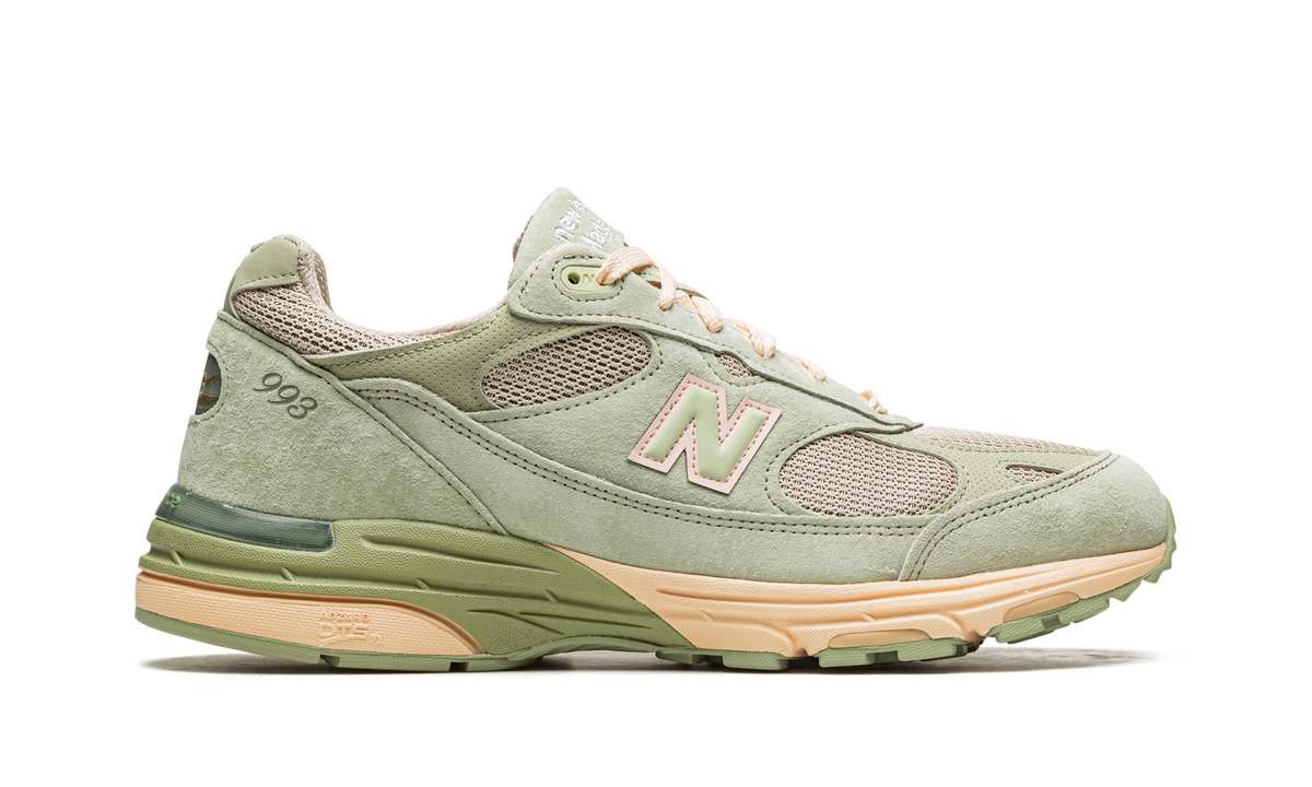 Overkicks - New Balance 993 Joe Freshgoods Performance Art Sage (MR993JG1) - detalle talón