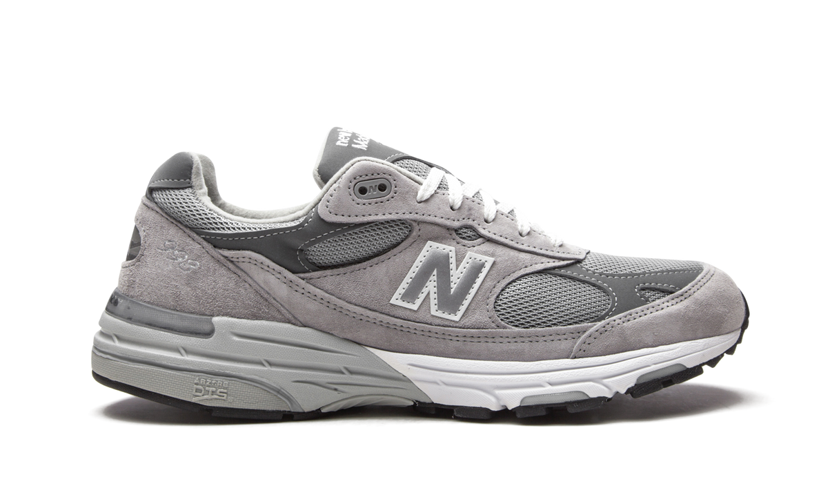 Overkicks - New Balance 993 MiUSA Grey (MR993GL) - detalle talón