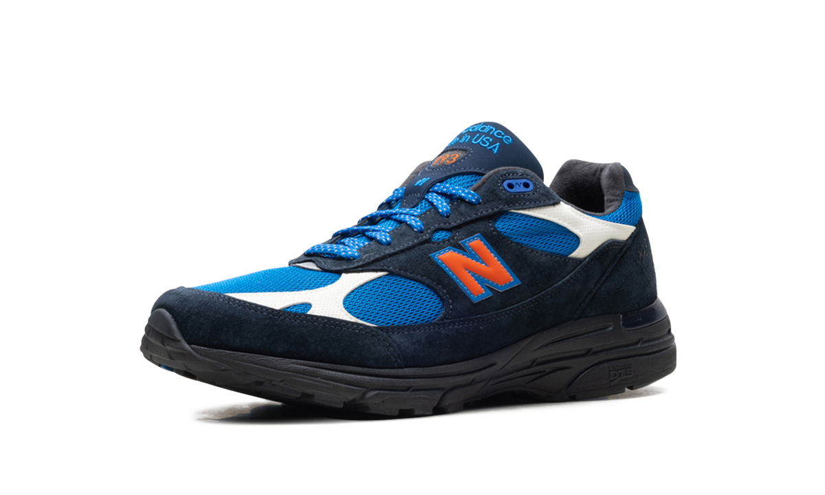 Overkicks - New Balance 993 MiUSA Kith Madison Square Garden Navy (U993MG) - detalle suela