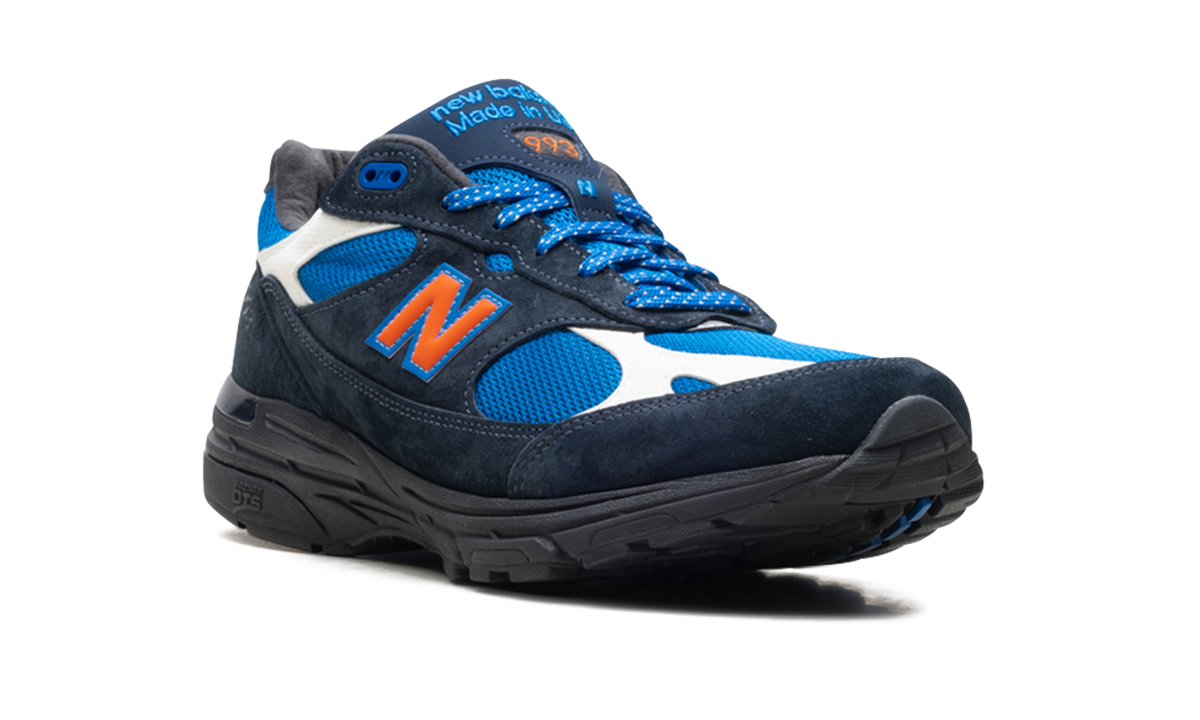 Overkicks - New Balance 993 MiUSA Kith Madison Square Garden Navy (U993MG) - detalle lateral interior