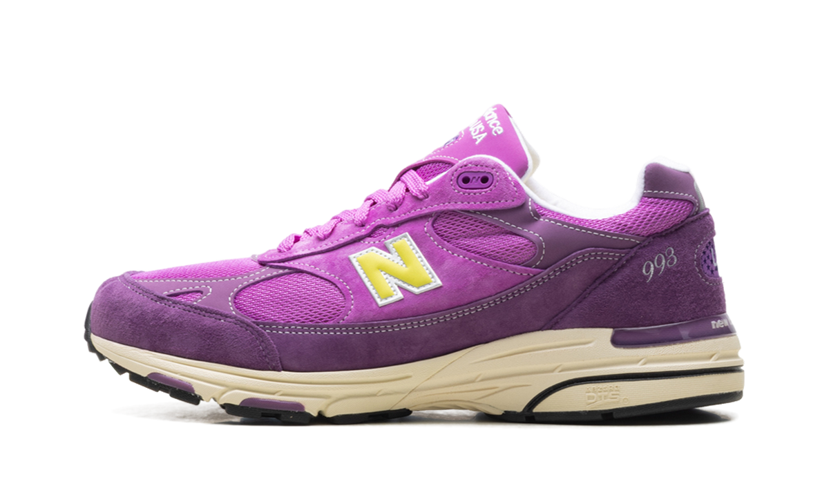 Overkicks - New Balance 993 MiUSA Passion Fruit (U9934JA) - vista lateral